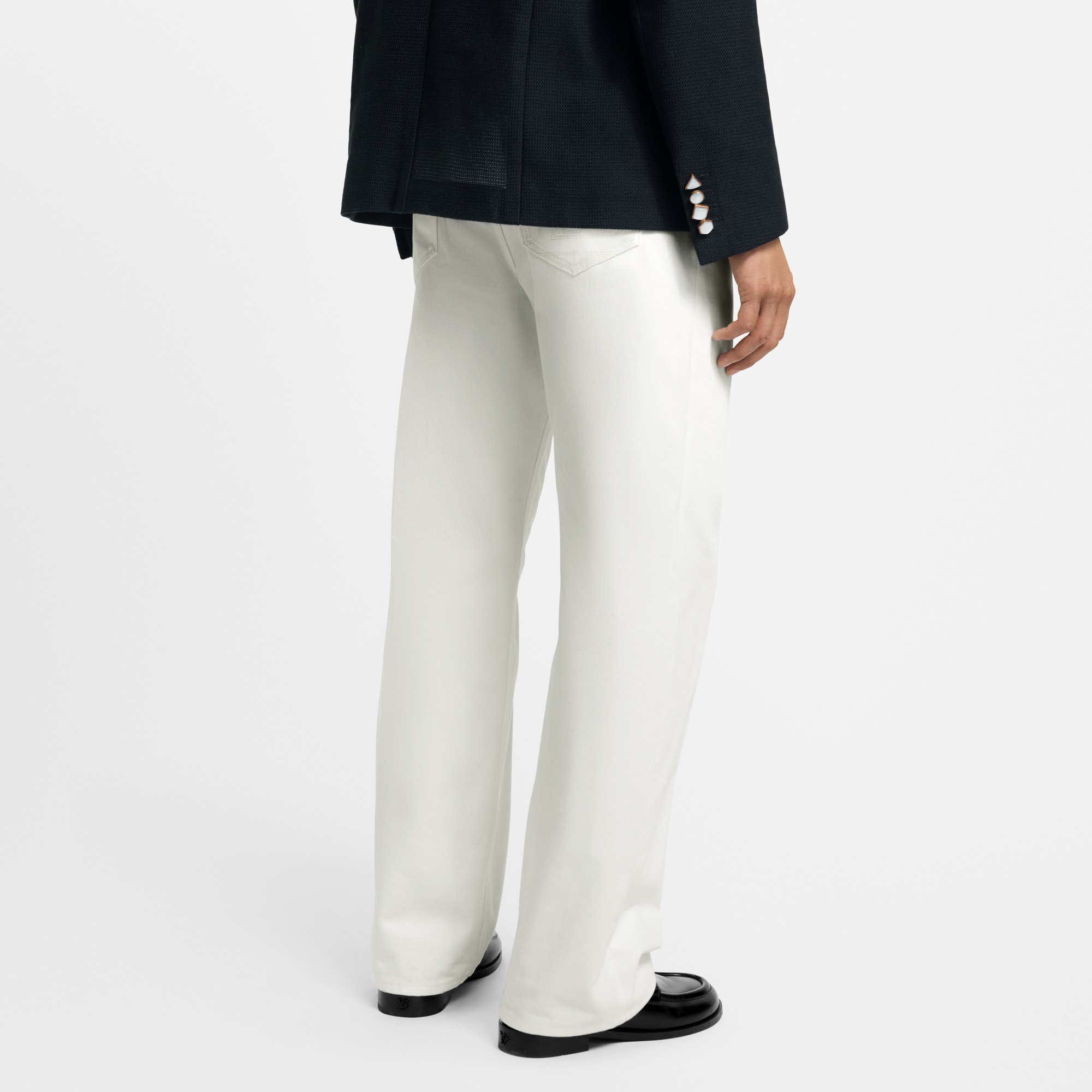 LOUIS VUITTON ホワイト スリムフィットパンツ Skate Fit Denim Pants - Ready to Wear | LOUIS VUITTON